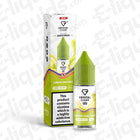 Lemon Lime Nic Salt E-liquid by Crystal Clear Bar Salts in 20mg strength with eye-catching packaging.