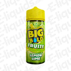 Big Bold Fruity e-liquid bottle, lemon lime flavor, 100ml with 70VG/30PG for sub-ohm vaping, adventurous fruity flavors