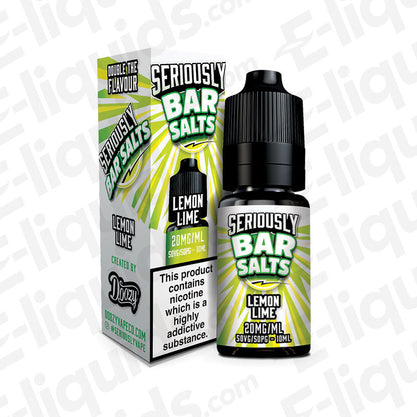 Doozy Vape Co Seriously Bar Salts Lemon Lime 20mg Nic Salt E-liquid
