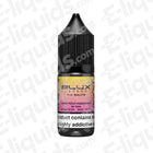Lemon Peach Passion Nic Salt E-liquid by Elux Legend in a 10ml bottle, featuring vibrant flavor notes.