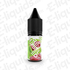 Lime Cherry Nic Salt E-liquid by Repeeled bottle with lime and cherry design.
