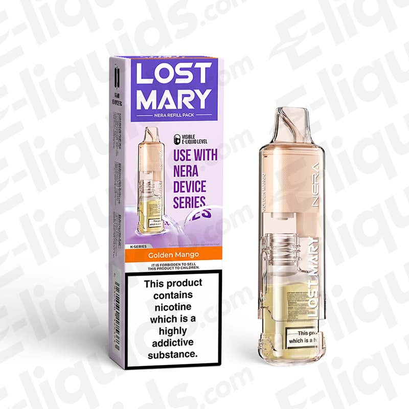 Lost Mary NERA 15K Pureview Golden Mango Prefilled Pods