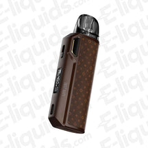 Lost Vape Thelema Elite 40 Pod Kit in a sleek brown design, featuring a 1,400mAh battery and 40W power output.
