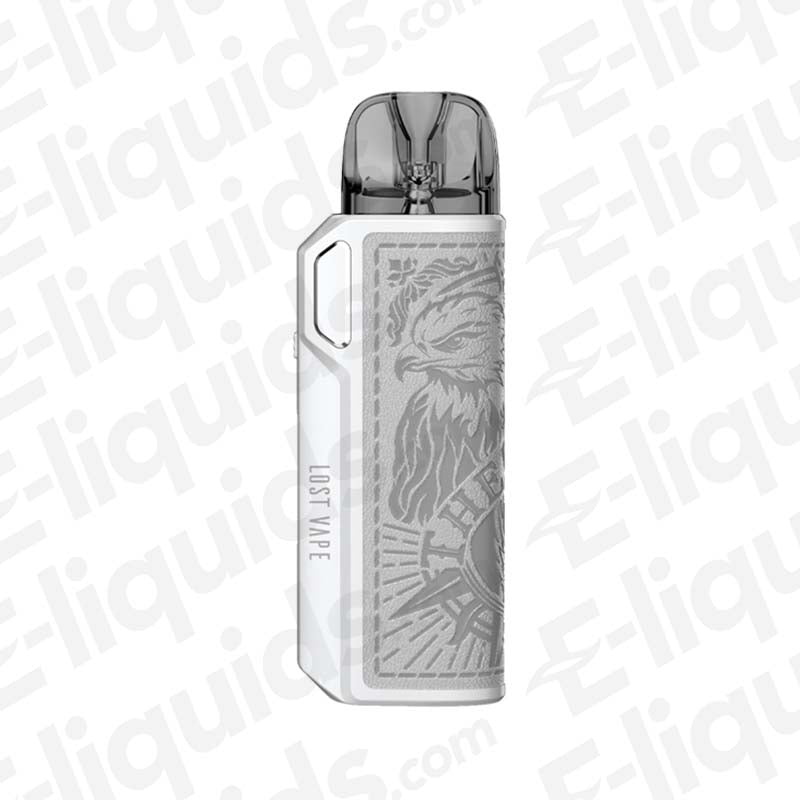 Lost Vape Thelema Elite 40 Eagle Grey Vape Pod Kit | E-liquids.com Lost Vape Thelema Elite 40 Eagle Grey Vape Pod Kit | E-liquids.com