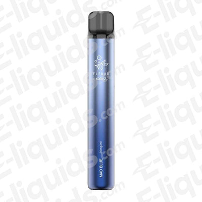 Elf Bar 600 V2 20mg Disposable Vape Mad Blue
