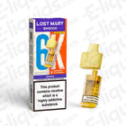 Lost Mary BM6000 Mango Prefilled Pod with packaging, offering up to 6000 puffs, fully compliant with UK vaping regulations.