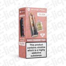 Pyne Pod Click 50K Mango Strawberry Peach 20mg Prefilled Pods
