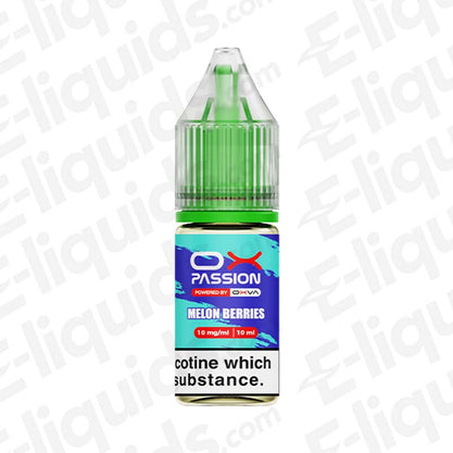 Melon Berries OX Passion Nic Salt E-liquid by OXVA