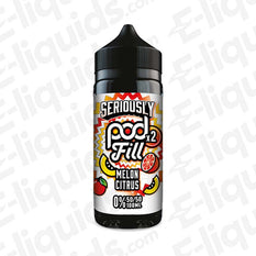 Doozy Vape Co Seriously Pod Fill 2 Melon Citrus 100ml Shortfill E-liquid
