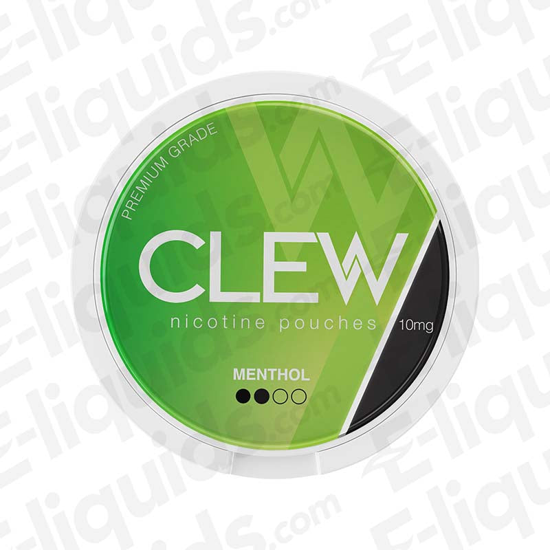 Clew Menthol Nicotine Pouches | Smokeless & Tobacco Free Nicotine Clew Menthol Nicotine Pouches | Smokeless & Tobacco Free Nicotine