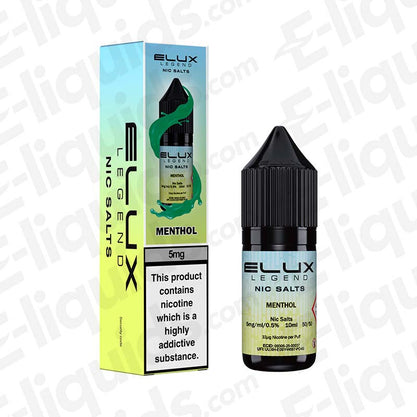 Menthol Nic Salt E-liquid by Elux Legend