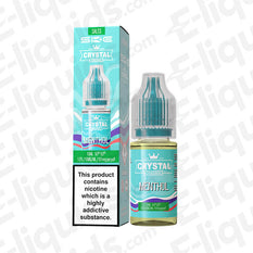 SKE Crystal Menthol Nic Salt E-liquid 13ml bottle with minty flavor for MTL vaping experience.