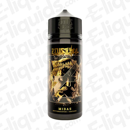 Midas 70/30 100ml Shortfill Vape Juice by Zeus Juice