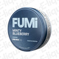 FUMI Strong Minty Blueberry 8mg Nicotine Pouches