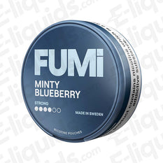 FUMI Strong Minty Blueberry 8mg Nicotine Pouches