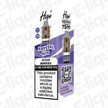 Higo Krystal Max Mixed Berries 20mg Prefilled Pods