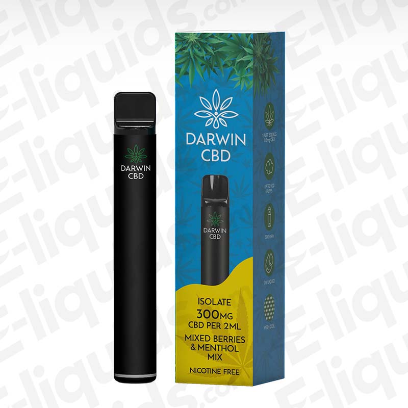 300 Mg Disposable Vape Pen Darwin CBD 300mg Mixed Berries & Menthol Mix Prefilled Pod Kit 300 Mg Disposable Vape Pen Darwin CBD 300mg Mixed Berries & Menthol Mix Prefilled Pod Kit
