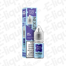 Nexus Pod Salt Mr Blue 20mg Nic Salt E-liquid