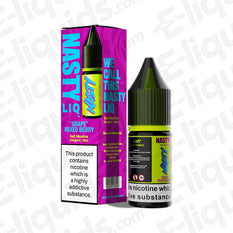 Grape Mixed Berry Nic Salt E-liquid by Nasty Liq in a 10ml bottle with vibrant packaging, perfect for pod kits.