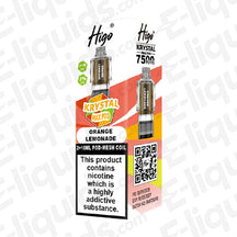Higo Krystal Max Orange Lemonade 20mg Prefilled Pods