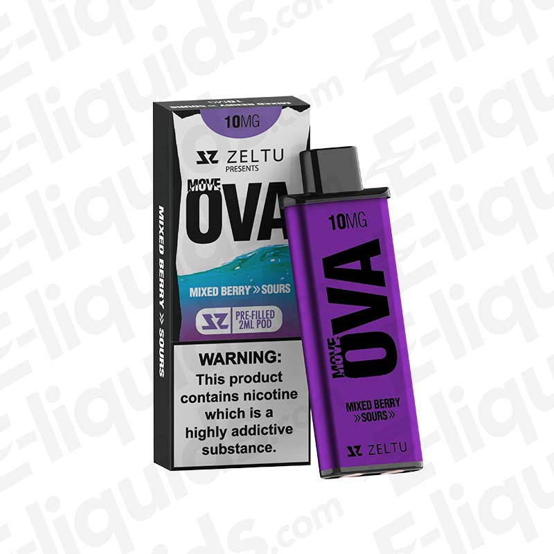 Zeltu X3 OVA Mixed Berry Sours Prefilled Pod