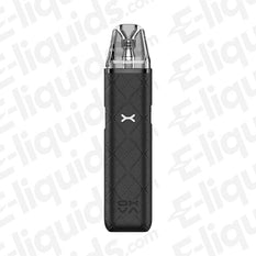 OXVA Xlim Go Pod Kit in sleek black design, featuring a user-friendly interface and high-capacity battery.