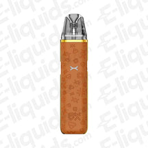 OXVA Xlim GO Pod Kit in vibrant orange color, featuring modern design and convenient vaping technology.