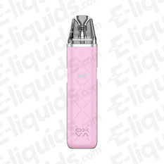 OXVA Xlim Go Pod Kit in pink, featuring a sleek design and robust battery for portable vaping.