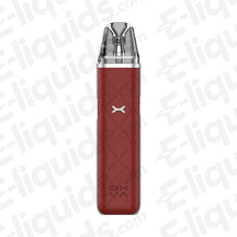 OXVA Xlim Go Pod Kit in red, featuring a sleek design and robust performance for ideal vaping experience.