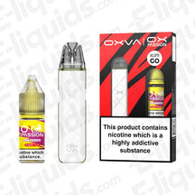 OXVA Xlim Go Pod Kit with OX Passion nic salt, perfect for flavorful vaping on-the-go.