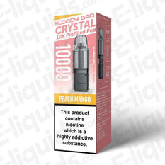Bloody Bar Crystal 10K 20mg Prefilled Pods Peach Mango