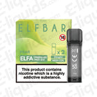 Elf Bar ELFA Pear Vape Pods 2-Pack with 2ml Capacity and Mesh Coil