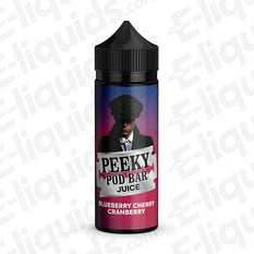 Peeky Pod Bar Blueberry Cherry Cranberry 50/50 100ml Shortfill