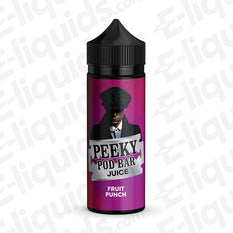 Peeky Pod Bar Fruit Punch 50/50 100ml Shortfill