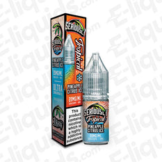 Doozy Vape Co Seriously Tropical Pineapple Citrus Ice 20mg Nic Salt E-liquid
