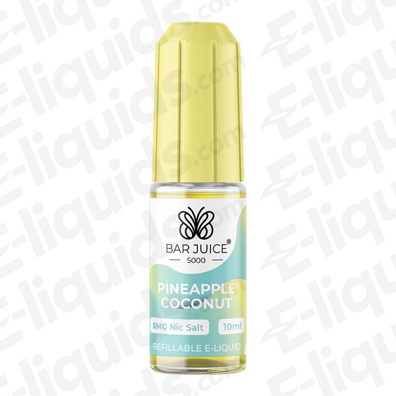 Bar Juice 5000 Pineapple Coconut Nic Salts | Tropical Bar Juice 5000 Pineapple Coconut Nic Salts | Tropical