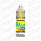 OXVA Pineapple Freeze E-liquid bottle, tangy pineapple with icy flavor, 10-20mg nicotine salt for smooth vaping experience.