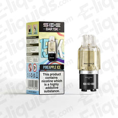 SKE Bar 15K 20mg Prefilled Pods Pineapple Ice