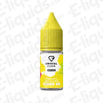 Pineapple Lemon Burst Nic Salt E-liquid by Crystal Clear Bar Salts in a yellow bottle with vibrant design.