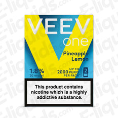 VEEV One Pineapple Lemon 20mg Prefilled Pods