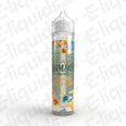 Pineapple Mango Lime Shortfill E-liquid bottle by Ohm Boy Vol II with colorful floral design, available in 50ml and 100ml sizes.