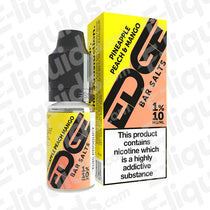 EDGE Bar Salts Pineapple Peach and Mango 10mg Nic Salt E-liquid