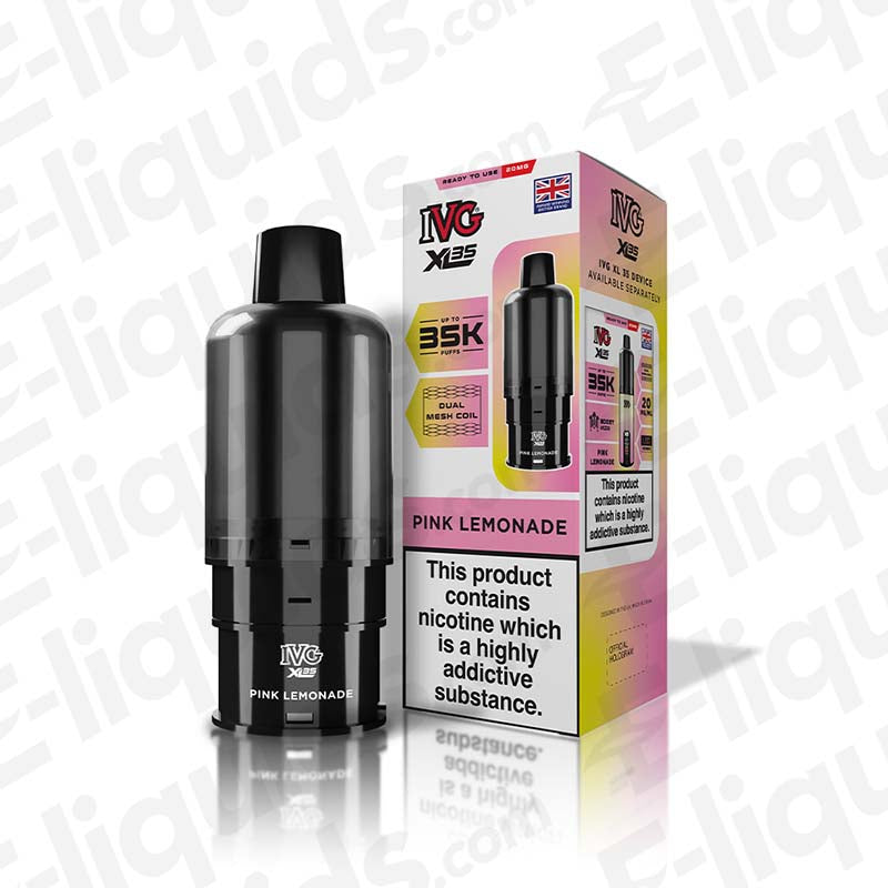 ivg xl35 refill pods Peach Ice XL35 Prefilled Pod + Refills by IVG · Vapor Stormx main image 1