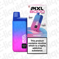 PIXL 8000 20mg Prefilled Pod Kit Pink Razz