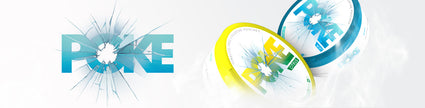 Energy drink packaging design with dynamic shards and vibrant colors on white background.