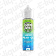 Pukka Juice Blue Pear Ice 50ml E-liquid bottle showcasing blueberry and pear flavor with ice. Perfect for all-day vaping.