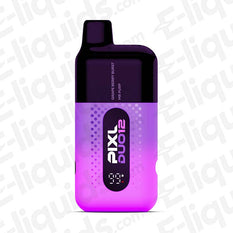 PIXL Duo Legal Big Puff Disposable Vape in Purple design with Next Gen Twist Tech mouthpiece.