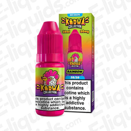 Kurwa Rainbow 20mg Nic Salt E-liquid