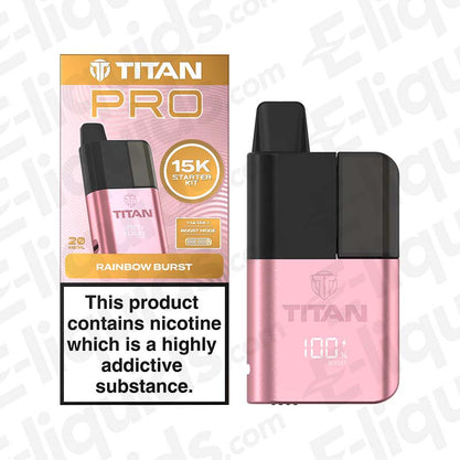 Titan Pro Rainbow Burst 20mg Prefilled Pod Kit