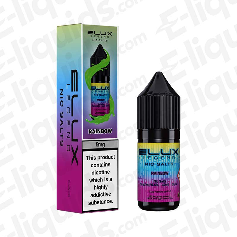 Elux Legend Rainbow Nic Salt | Mixed Candy Blend